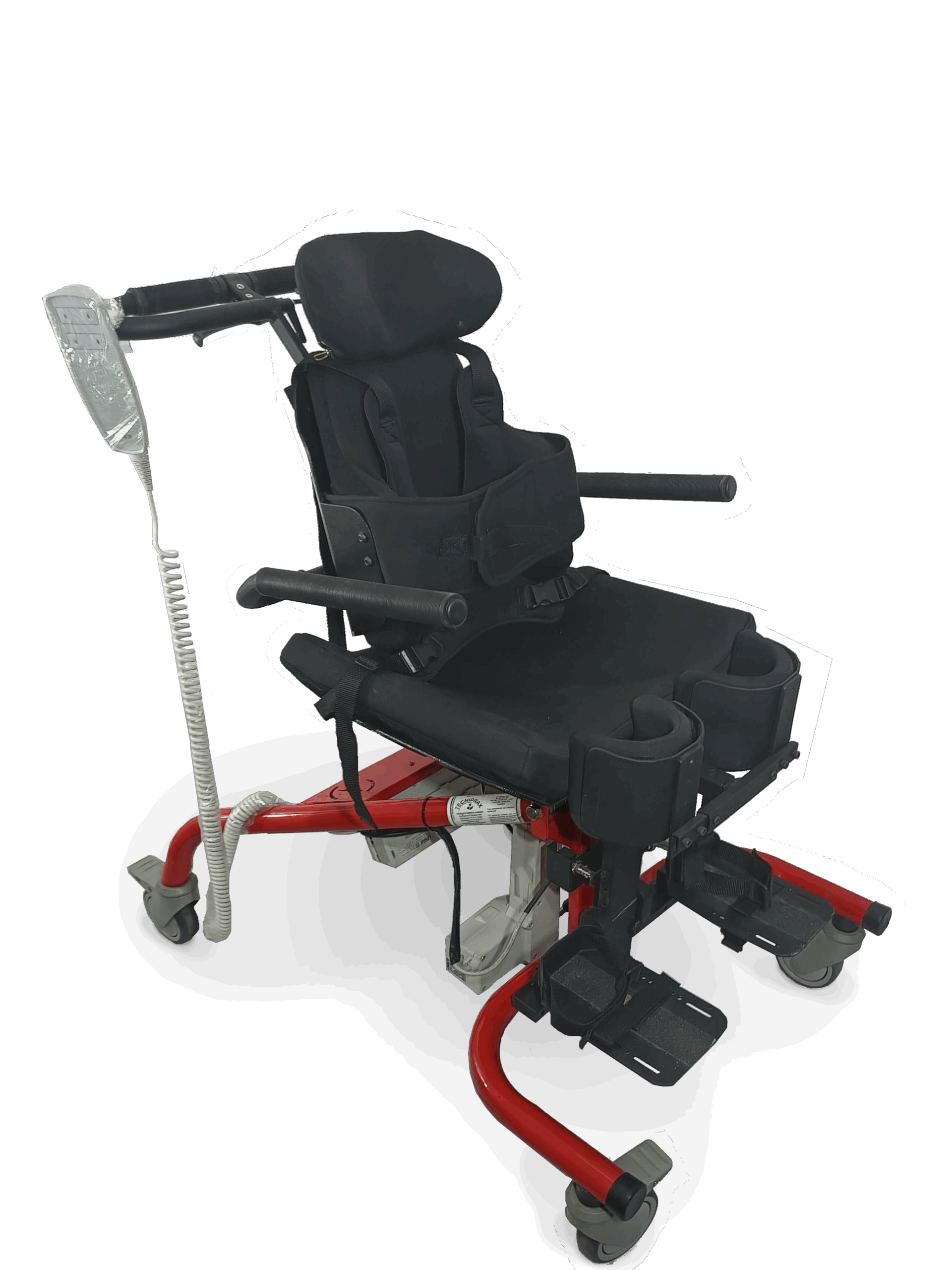 Flamenco roja sentado